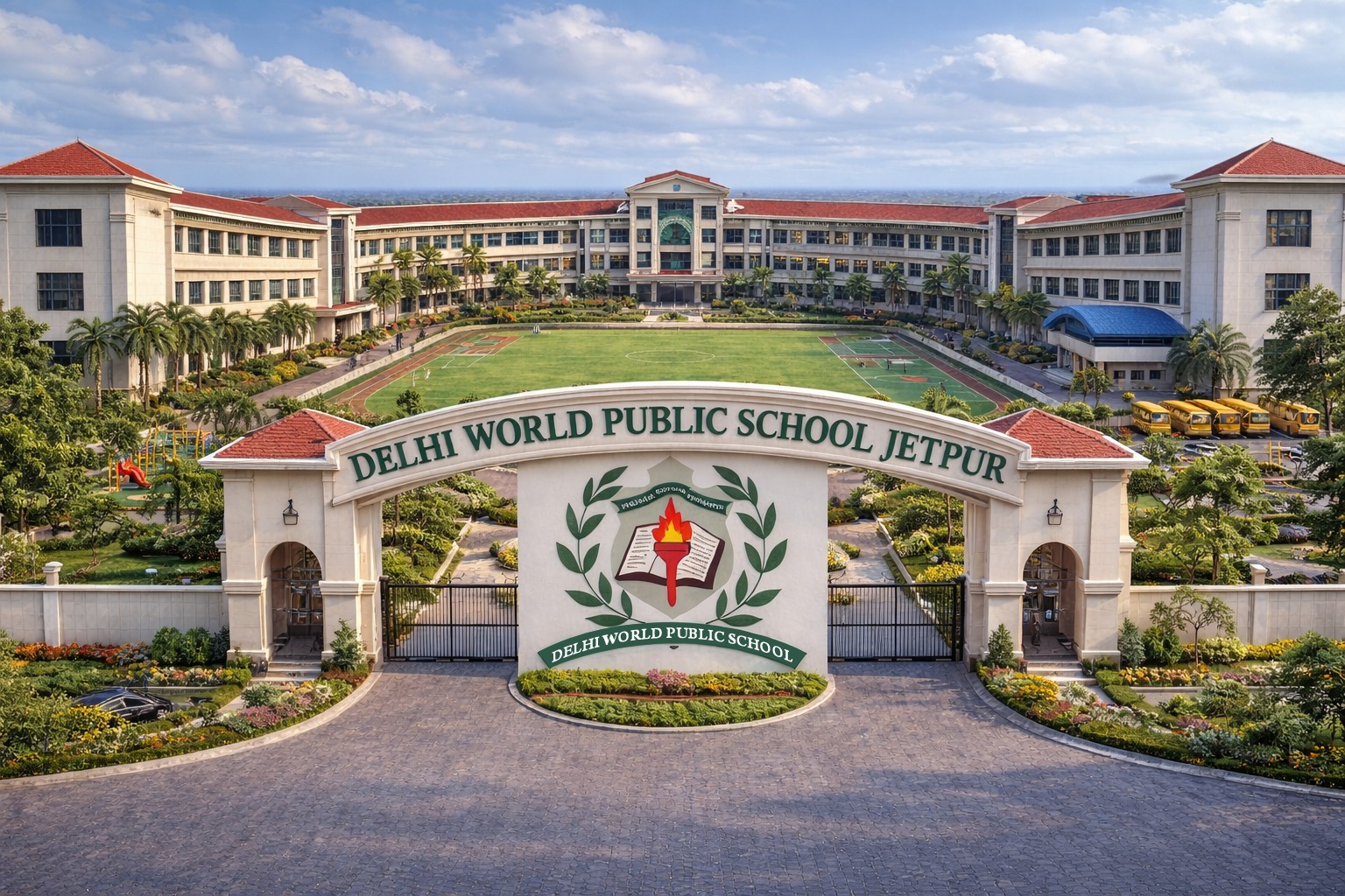 DWPS Jetpur student event area
